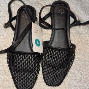 A New Day Black Flats